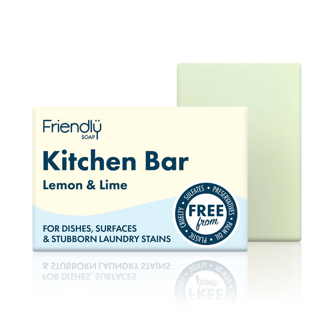 Multipurpose Eco-Friendly Kitchen Bar – Dishwashing, Laundry Stains &amp; Surface Cleaning