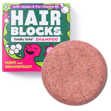 Hair Blocks Solid Shampoo - Mint & Grapefruit