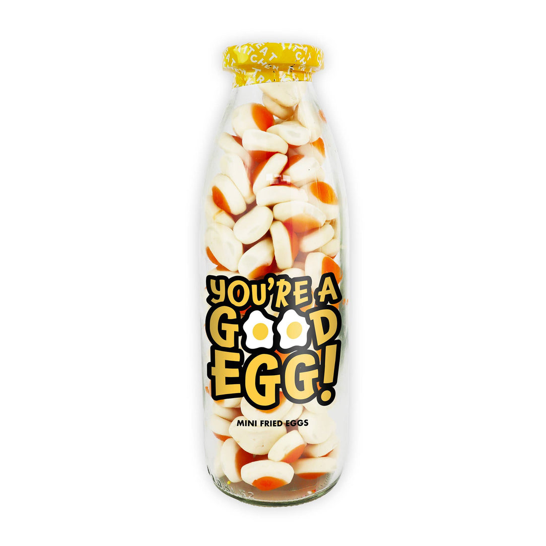 You’Re A Good Egg - Gummy Fried Eggs Retro Sweets in Bottle