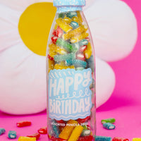 Happy Birthday Assorted Fruit Flavour Fizzy Gummy Pencils – 350g