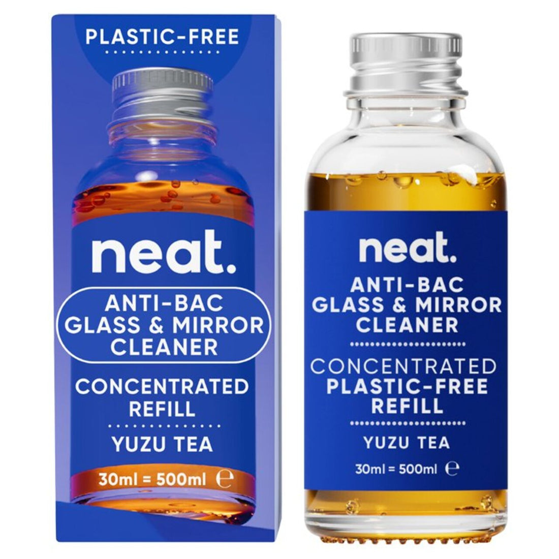 Neat Anti-Bac Glass Cleaner Refill Starter Pack - Yuzu Tea