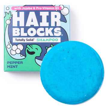 Hair Blocks Solid Shampoo - Peppermint