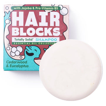 Hair Blocks Solid Shampoo - Cedarwood & Eucalyptus