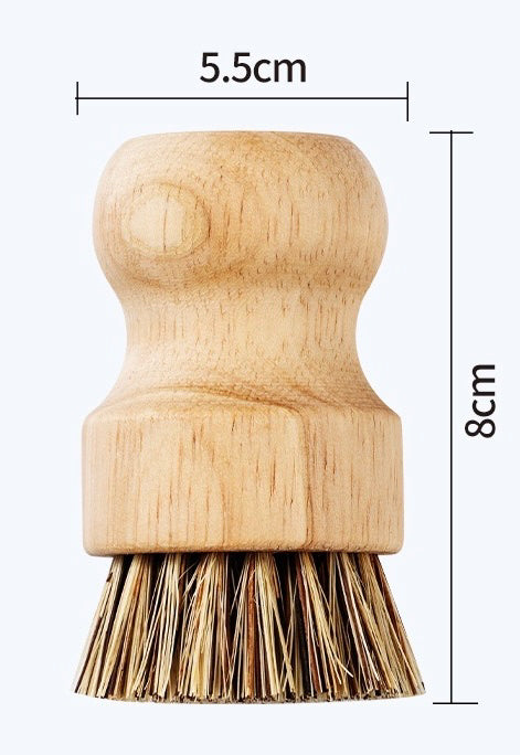 Bamboo Plastic Free Kitchen Dish Brush, Eco Friendly Washing Brush