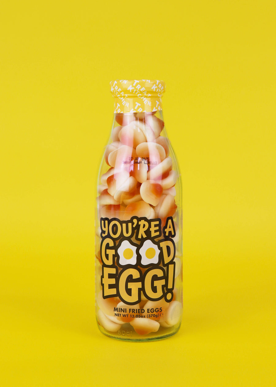 You’Re A Good Egg - Gummy Fried Eggs Retro Sweets in Bottle