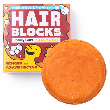 Hair Blocks Solid Shampoo - Ginger & Agave Nectar