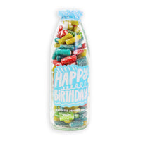 Happy Birthday Assorted Fruit Flavour Fizzy Gummy Pencils – 350g