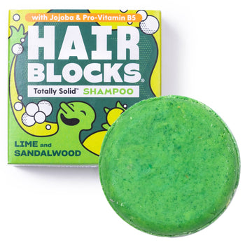 Hair Blocks Solid Shampoo - Lime & Sandalwood