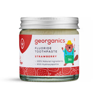 Geo Kids Fluoride Toothpaste - 100% Natural, Non-Foaming Formula