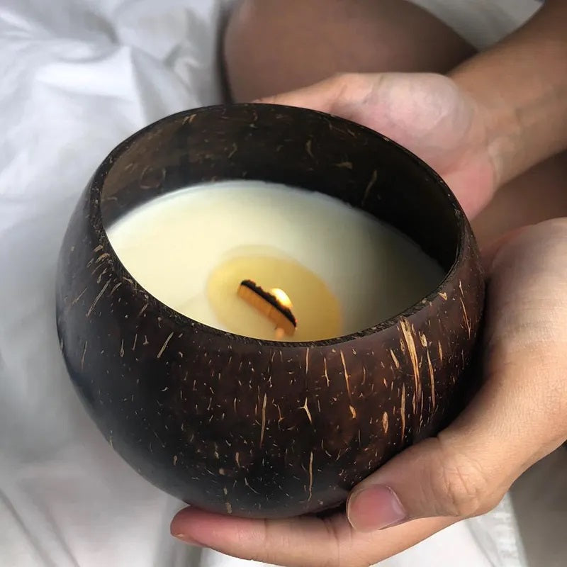 Coconut Shell Candle - Choice Of Scents