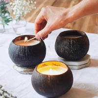 Coconut Shell Candle - Choice Of Scents