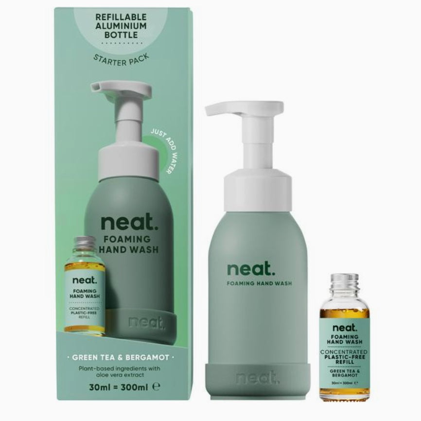 Neat Foaming Hand Wash Starter Kit - Green Tea & Bergamot