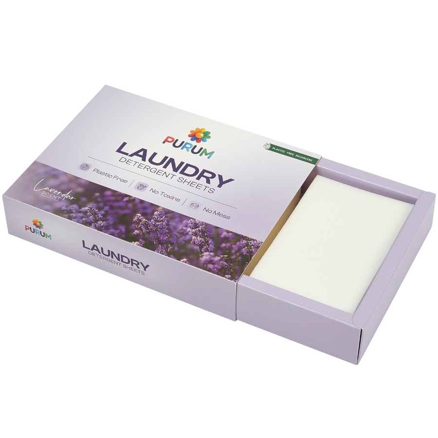 Lavender Scented Laundry Detergent Sheets - 64 Pack