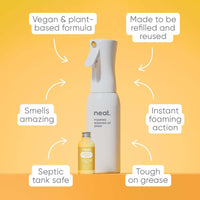 Foaming Washing Up Spray Starter Pack & Refill – Mango & Fig