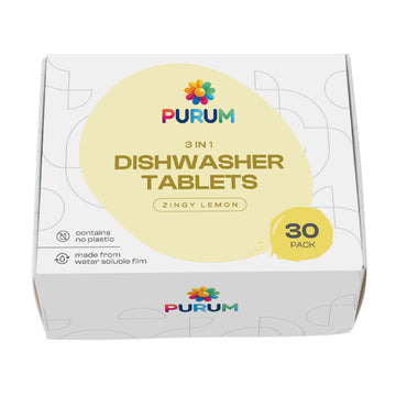 Purum 3 In 1 Dishwasher Tablets – 30 Pack