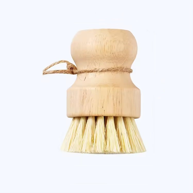 Bamboo Dish Brush with Sisal Bristles