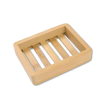 Bamboo Soap Tray - Raft Shape Design