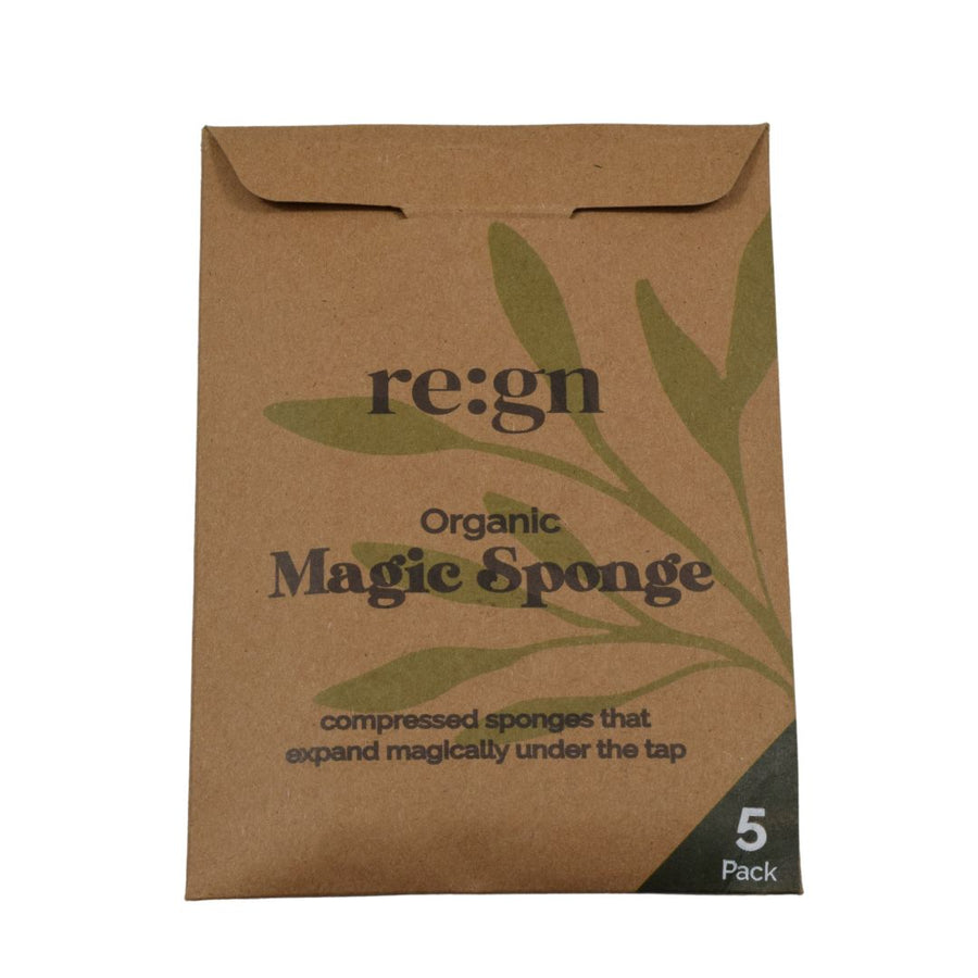 Re:gn Magic Compressed Plant-Based Sponges (5-Pack)