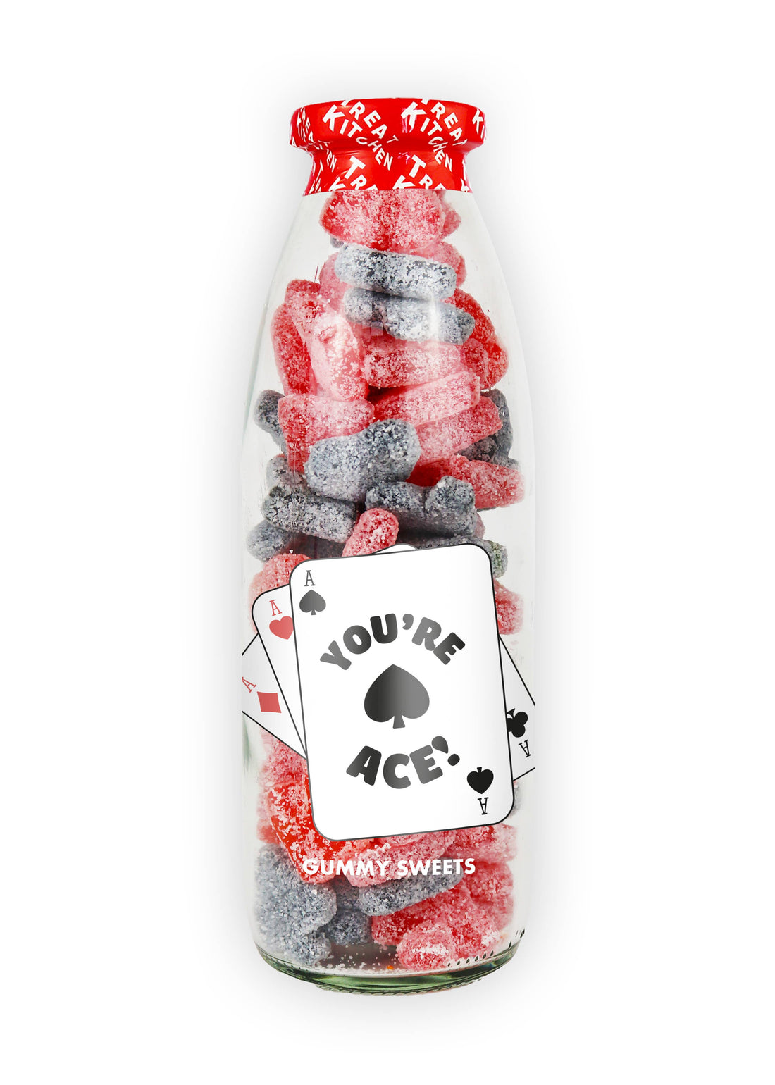 You're Ace - Fizzy Gummy Sweets in Message Bottle, 350g