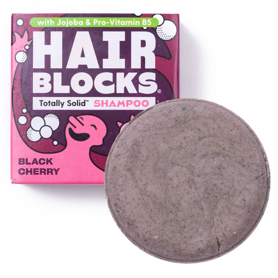 Hair Blocks Solid Shampoo - Black Cherry