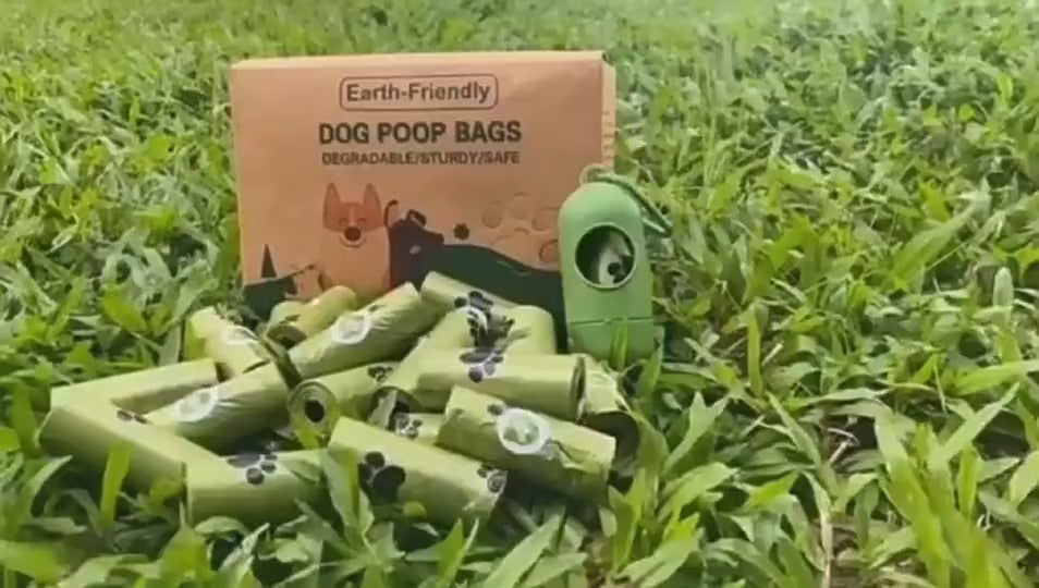 Biodegradable Eco Friendly Dog Waste Bags, Eco Waste Poo Disposal - 360 Pack